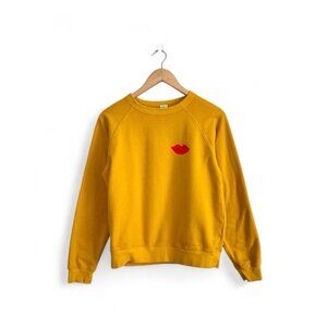 Clare V Lips Sweatshirt